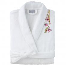 Yves Delorme Gaura Ladies Shawl Collar Bathrobe