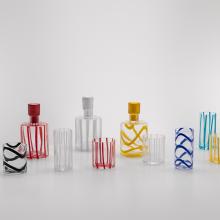 NasonMoretti Murano Cyrcus Bottle Esse Light Blue