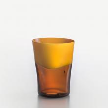 NasonMoretti Murano Dandy Water Glass Sunflower-Brown