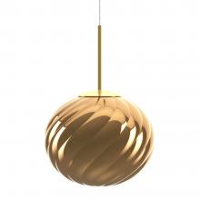 Tom Dixon Whirl LED Medium Pendant Gold 