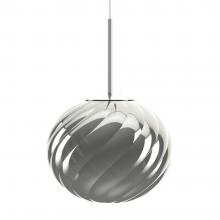 Tom Dixon Whirl LED Medium Pendant Silver 