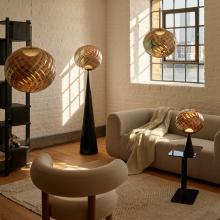 Tom Dixon Whirl LED Large Pendant Gold 