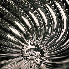 Tom Dixon Whirl LED Surface Light Silver