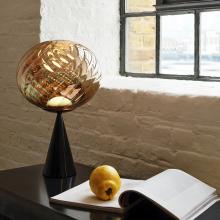 Tom Dixon Whirl Cone Fat LED Table Light Gold/Black