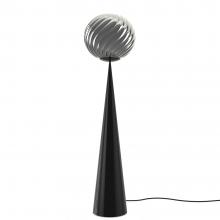 Tom Dixon Whirl Cone Fat LED Floor Light Silver/Black