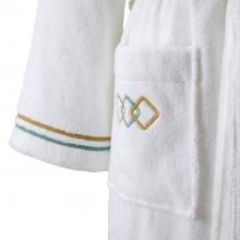 Yves Delorme Villa Ladies Shawl Collar Bathrobe