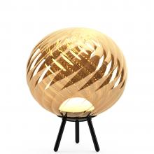 Tom Dixon Whirl LED Large Portable Lamp Gold 