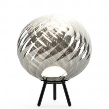 Tom Dixon Whirl LED Large Portable Lamp Silver/Black 
