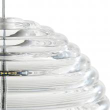 Tom Dixon Press LED Medium Sphere Pendant Clear