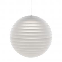 Tom Dixon Press LED Medium Sphere Pendant Frosted