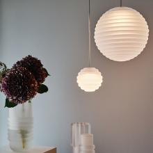 Tom Dixon Press LED Medium Sphere Pendant Frosted