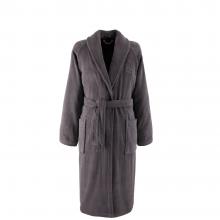 Ralph Lauren Home Dulaney Shawl Collar Bathrobe Graphite