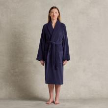 Ralph Lauren Home Dulaney Shawl Collar Bathrobe Midnight