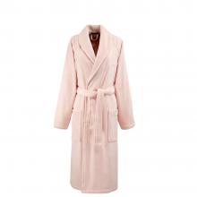 Ralph Lauren Home Dulaney Shawl Collar Bathrobe Pastel Pink