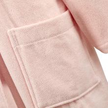 Ralph Lauren Home Dulaney Shawl Collar Bathrobe Pastel Pink