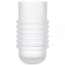 Tom Dixon Press Vase Large Frosted