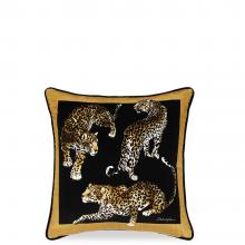 Dolce & Gabbana Casa Leopardo Cushion Velvet Small 013