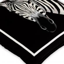 Dolce & Gabbana Casa Zebra Cushion Velvet Small 005