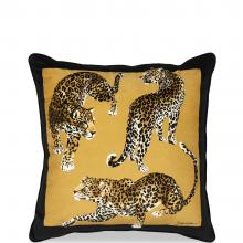 Dolce & Gabbana Casa Leopardo Cushion Velvet Medium 014