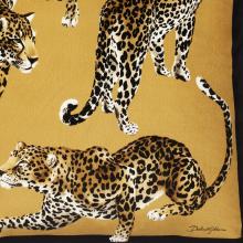 Dolce & Gabbana Casa Leopardo Cushion Velvet Medium 014
