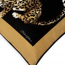 Dolce & Gabbana Casa Leopardo Cushion Velvet Large 013