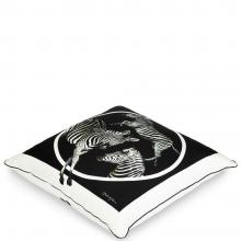 Dolce & Gabbana Casa Zebra Cushion Silk Twill Large 007
