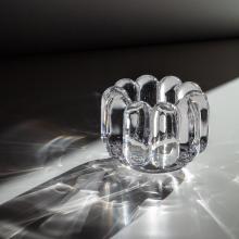 Tom Dixon Press Vertical Tealight Holder Clear