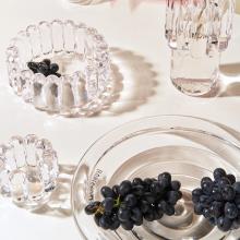 Tom Dixon Press Vertical Tealight Holder Clear