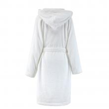 Boss Home Boss Edge Ladies Hooded Bath Robe White