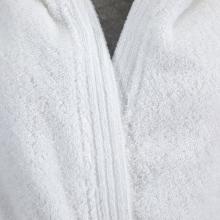 Boss Home Boss Edge Ladies Hooded Bath Robe White