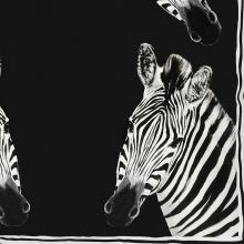 Dolce & Gabbana Casa Zebra Cushion Velvet Large 007