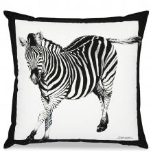 Dolce & Gabbana Casa Zebra Cushion Canvas Large 007