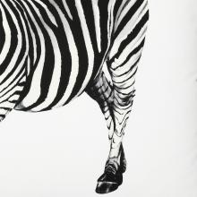 Dolce & Gabbana Casa Zebra Cushion Canvas Large 007