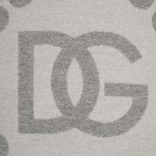 Dolce & Gabbana Casa DG Logo Jacquard Wool Cushion 060