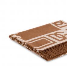 Dolce & Gabbana Casa Leopardo Jacquard Throw Fringed Cashmere 017