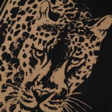 Dolce & Gabbana Casa Leopardo Jacquard Throw Fringed Cashmere 018