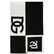 Dolce & Gabbana Casa DG Logo Cotton Jacquard Throw 057