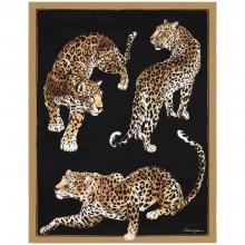 Dolce & Gabbana Casa Leopardo Silk Quilted Throw 013
