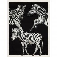 Dolce & Gabbana Casa Zebra Silk Quilted Throw 007