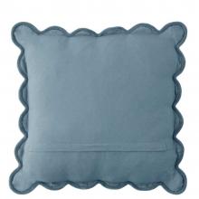 Laura Ashley Brady Scalloped Cushion Seaspray