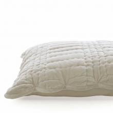 Laura Ashley Brady Scalloped Cushion Dove Grey