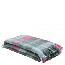 Bluebellgray Highland Check Throw Teal Pink