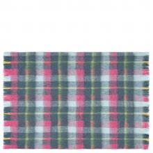 Bluebellgray Highland Check Throw Teal Pink