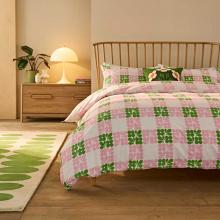 Orla Kiely Floret Check Duvet Set