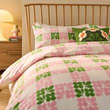 Orla Kiely Floret Check Duvet Set