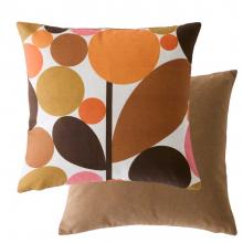 Orla Kiely Bubble Gum Cushion Sienna