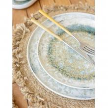 Maria Portugal Terracotta Luz Stoneware Plate