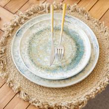 Maria Portugal Terracotta Luz Stoneware Plate