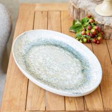 Maria Portugal Terracotta Luz Oval Tray