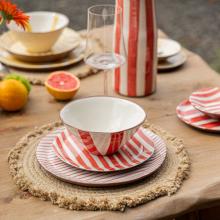 Maria Portugal Terracotta Caparica Terracotta Dinner Plate